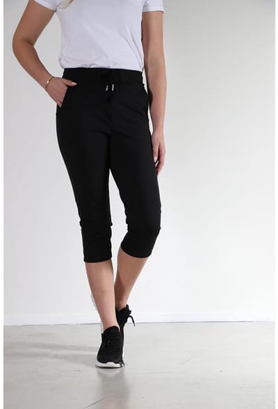 New Star dames capri broek - Derby - navy - travelstof - L19 - maat 30