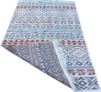 Katoen vloerkleed 120x180 cm Kelim - Klassiek - Keuken & Woonkamer tapijt - Kilim