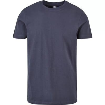 Urban Classics - Basic Heren Tshirt - S - Donkerblauw