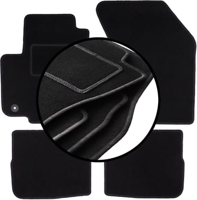 Complete set veloursmatten voor: Suzuki Swift IV hatchback (2005-2010)