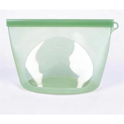Sac de conservation fraîcheur en silicone scellé Sac de conservation du lait pour réfrigérateur domestique Sac de conservation des aliments Sac alimentaire auto-scellant Sac de conservation fraîcheur de cuisine 1000ml