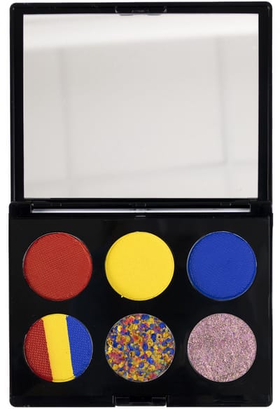 Partyxplosion Carnaval Gezicht paint set - Stedje vaan lol en plezeer - Venlo thema - schmink - waterbasis