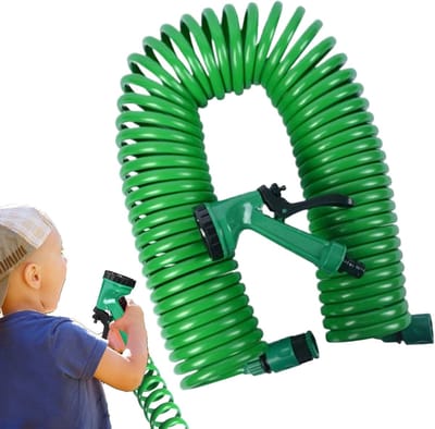 Flexibele Tuinslang - Uitbreidbare Waterslang - Tuin Bewateren - 5 Sproei Modi - 10 Meter - Groen