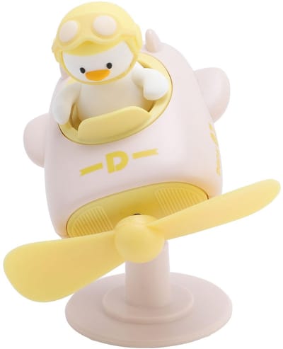 Dailygoods - Draagbare USB Mini Ventilator voor Koeling Thuis en op Kantoor, Schattig Ontwerp