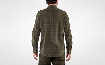 Fjallraven Ovik Flannel Shirt Men - Heren - Blouse - Dark Navy