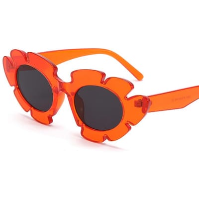 Bloem Kattenoog Zonnebril Frans Retro Ins Feest Online Bekendheid Zonnebloem Tide Zonnebril Dames UV400