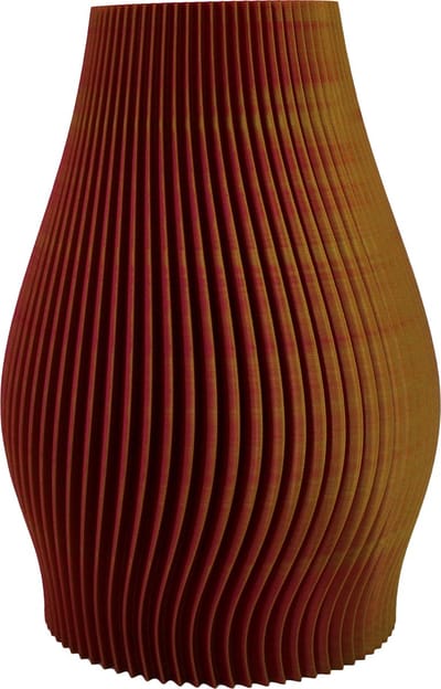 Chicago Vaas Juicy Peach - Professionele 3D Print - Milieuvriendelijk - Uniek - 100% Waterdicht