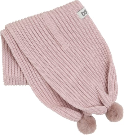 Baby's Only Overslagsjaaltje met pompon Cool - Oud Roze - 3-36 mnd - 100% acryl - GOTS