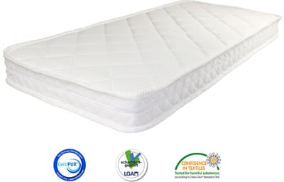 Matrassenmaker Matras Koudschuim HR55 Bamboo Met Rits 90x200 - Eenpersoons - Duurzaam - Matrassenmaker