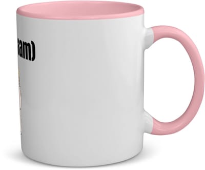 Akyol - fotograaf vrouw met eigen naam koffiemok - theemok - roze - Fotograaf - fotografen - leuk cadeau voor iemand die houd van foto's maken - cadeau - kado - 350 ML inhoud