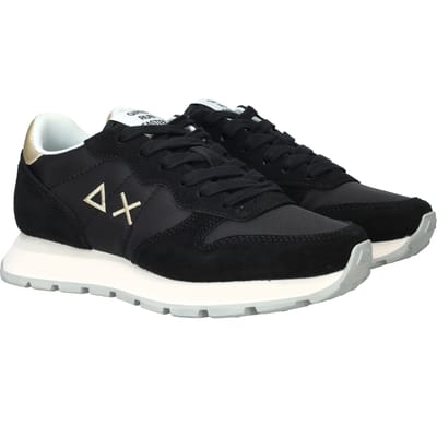 SUN68 Ally Gold Silver Sneakers - Dames - Zilver - Maat:36