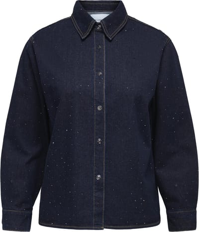 ONLY CARMAKOMA - CARMAGGIE MAY LS RS RINSE DNM SHIRT - Meisjes - Blouses