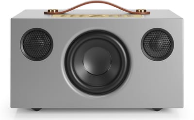 Audio Pro C5 MkII Smart Multiroom Actieve Luidspreker – 50W Vermogen – 4” Woofer & Textieldome Tweeters – Bluetooth, AirPlay 2 & Google Cast – Grijs