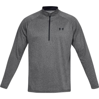 Under Armour Heren-Tech T-Shirt (Koolstof Heather/Zwart)