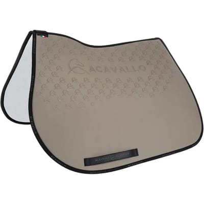 Zadeldoek voor paard met een kussen eronder van bamboevezel Acavallo Lycra Gel Grip