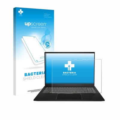 upscreen - Screenprotector voor MSI Summit A16 AI+ - Folie Beschermfolie transparant antibacterieel
