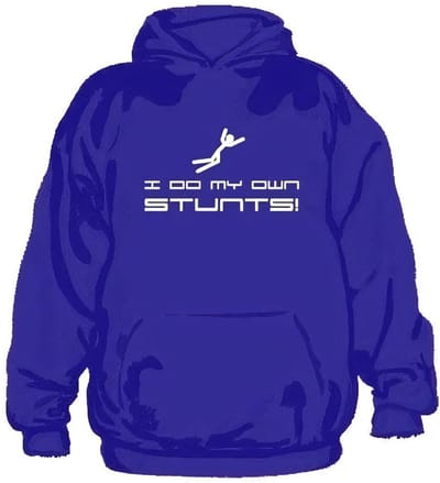 Hybris I Do My Own Stunts-hoodie SH-3-10145-H3-15