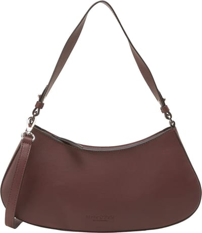 Marc O'Polo Leren Handtas Schoudertas Trina Hand Bag Twilight Donkerpaars