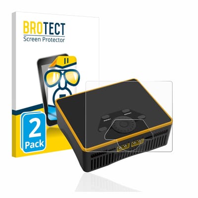 BROTECT - Screenprotector voor Junsi iCharger DX6 - Folie Beschermfolie transparant 2 Stuks