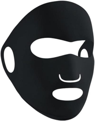 Zonnebrand Masker - Fietsmasker Sport - Outdoor Bescherming - Ademend IJszijde Materiaal - 27.5 x 18 cm - Zwart