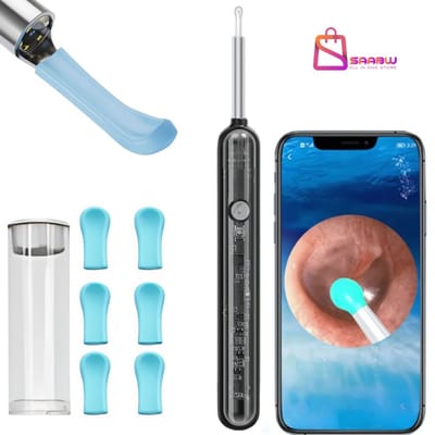 Endoscoop Otoscoop met WiFi Camera – Slim Oorreinigingsapparaat met LED Verlichting – oorreiniger – oorsmeer verwijderaar met camera – 73224