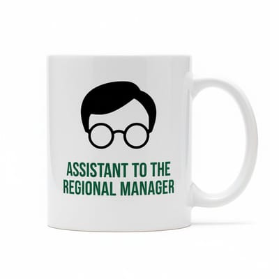Assistant to the Regional Manager – Grappige Kantoor Quote Koffiemok 330 ml