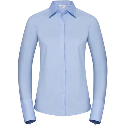 Dameshemd met lange mouwen Russell Athletic Ultimate Stretch