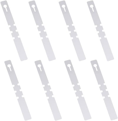 Plastic Plant Labels - 100 Stuks - Waterdichte Tuin- en Kweeklabels - Verstelbare Hangtags voor Bomen - 2x20cm - Ideaal voor Tuinieren en Plantenidentificatie
