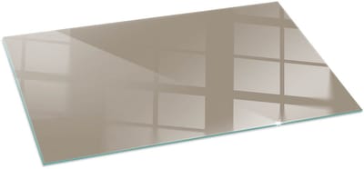 Tulup Kachel Vloerplaat - Kleur Bruin Plaat Voor Onder Houtkachel - 140 cm x 70 cm - Bruin Vloerplaat Openhaard - Rechthoek Kachel Vloerplaat - Plaat Voor Onder Kachel - Vloerplaat Voor Kachel - Vloerplaat Voor Houtkachel