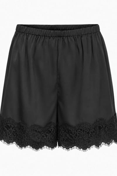 Jacqueline de Yong Broek Jdyalana Mw Lace Shorts Wvn 15387886 Black/black Lace Dames Maat - S