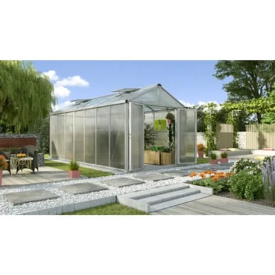 Vitavia Tuinkas Zeus Comfort 13800 - Polycarbonaat 10mm - Aluminium - 258x540x250cm