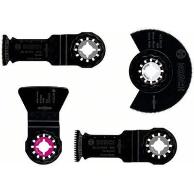 Bosch - 4-delige vloer-/inbouwset ACZ 85 EB (1x); AIZ 32 BB (1x); AIZ 32 EC (1x); ATZ 52 SC (1x)