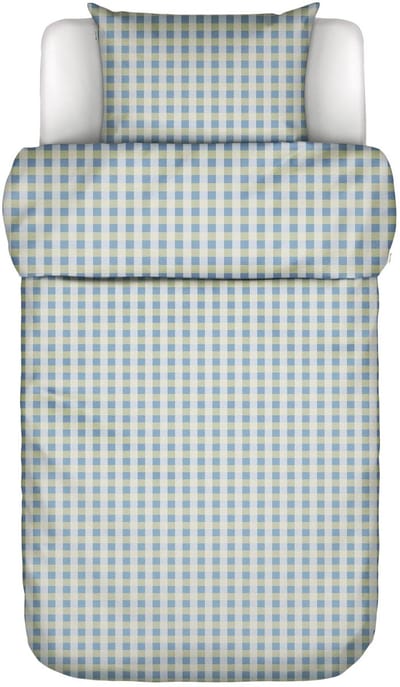 Marc O'Polo Gyda Dekbedovertrek Sage green - Eenpersoons – 140x200/220 cm