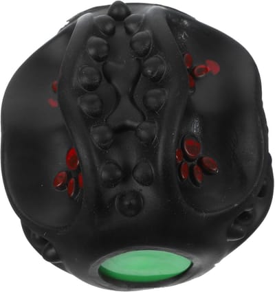 Hondenspeelgoed Snackbal - Interactieve bal - Mentale stimulatie - Bevordert probleemoplossend - 6.50X6.00X6.00CM - Zoals getoond