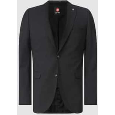 slim fit 2-knoops colbert met stretch model 'Caden'