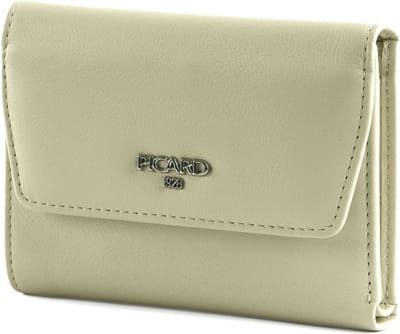 PICARD Leren Portemonnee Bingo Flap Wallet Cream Crème