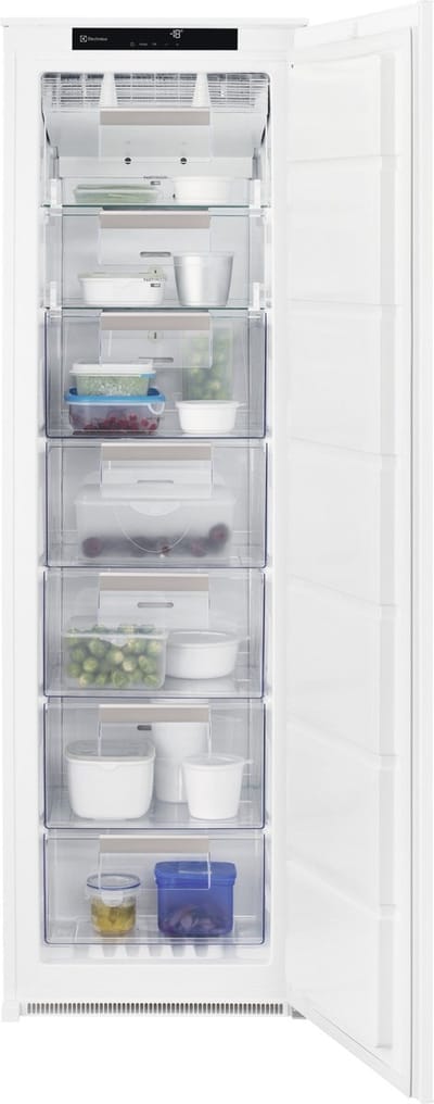 Electrolux Vriezer | Model LUT6NF18S | Inbouw | 204 liter | Wit | NoFrost | Touch-bediening | FastFreeze