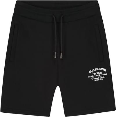 Malelions permanent vacation short in de kleur zwart.