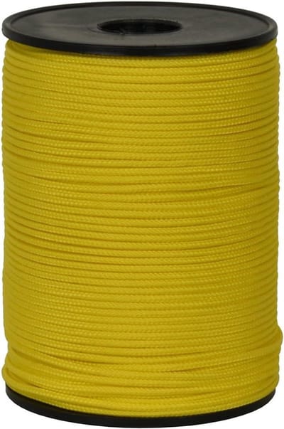 Kabelbinder - Bindtouw Touw - Bevestigen Bouw - UV-gestabiliseerd - 500 m - Geel