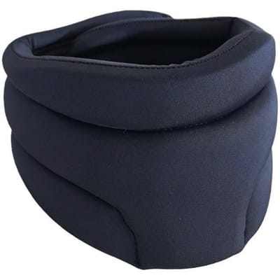 Cervicale Ondersteuning Anti-buiging Nek Kantelen Orthotics Huishoudelijk Tractie Artefact Vaste Ondersteuning Brace Cervicale Wervelkolom Nekbeschermer Nekhoes One size zwart