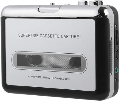 Cassetteband Speler en USB naar MP3 Converter voor PC
