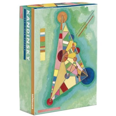Variegation In The Triangle By Vasily Kandinsky 500-Piece Puzzle - Jigsaw Puzzle - Kandinsky