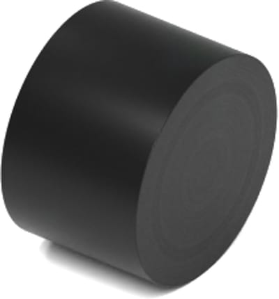 Rubbermagazijn - Trillingsvoet - Type E - 30x20mm - M8 - Set 10 stuks