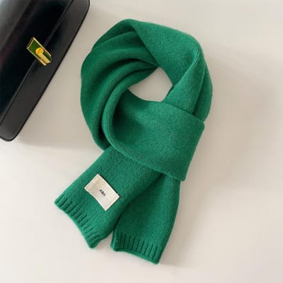 Herfst Winter Dames Heren Koreaanse Sjaal Gebreide Wol Warm Verdikt Nek Sjaal Neckerchief Dik Winddicht Koubestendig Wikkel 20X156cm
