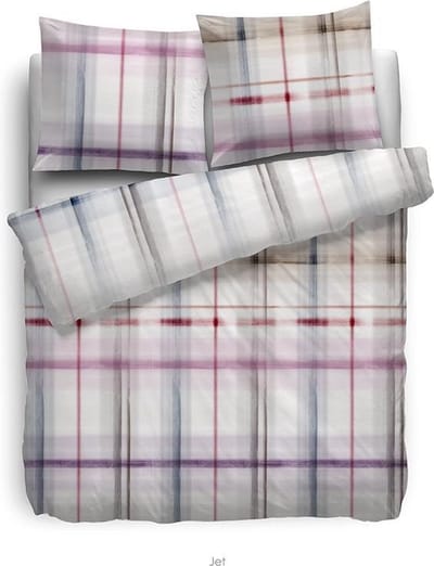 HNL Pure Cotton Jet Dekbedovertrek - Eenpersoons - 135x200 + 80x80 cm - Multi