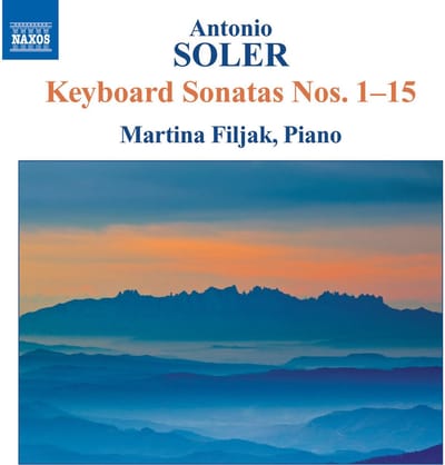 Martina Filjak - Soler: Piano Sonatas Nos. 1-15 (CD)