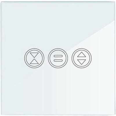 Slimme Gordijnschakelaar - Rolluik Bediening - Automatisch Huis - Zigbee 3.0 Hub Vereist - 3 Stuks - Wit