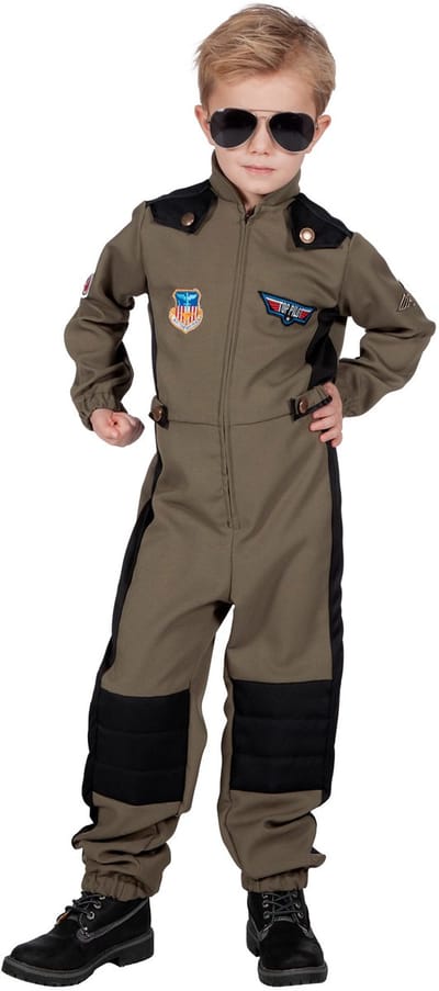 Straaljagerpiloot Kostuum Billy Jongen - Maat 116