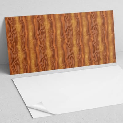 Coloray Wandpanelen Zelfklevend - Imitatiepatroon van hout PVC Wandpaneel - 100 cm x 50 cm - Bruin Wandbekleding Zelfklevend - 1 stuk - Texturen Wandpanelen Zelfklevend - Wandpanelen Keuken - Wandpaneel Badkamer