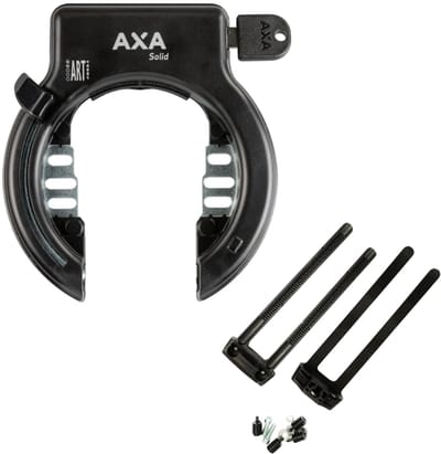 Axa Solid Ringslot ART2 + Falkx Flexmount Montagestrips